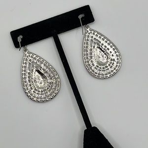 INC Silver Dangle Earrings